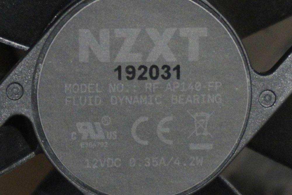 НОВ 140mm вентилатор case fan NZXT RF-AP140-FP / 4pin / up to 1800rpm