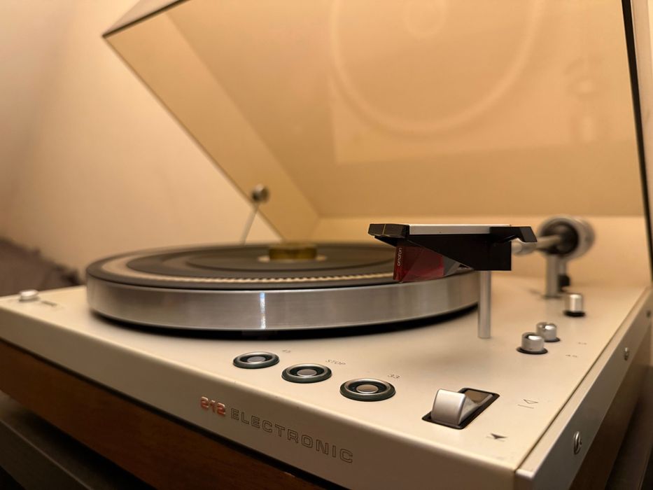 Philips 212 Electronic, 1972-1975, с доза Ortofon 2M Red