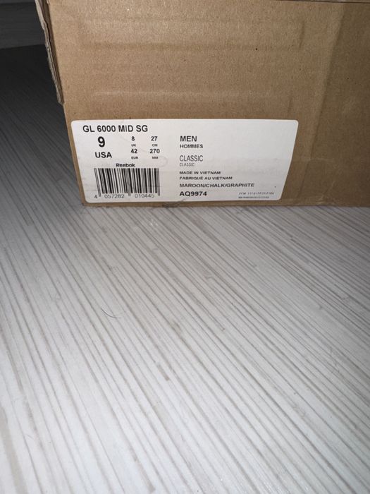 Ghete Reebok GL 6000 vișinii