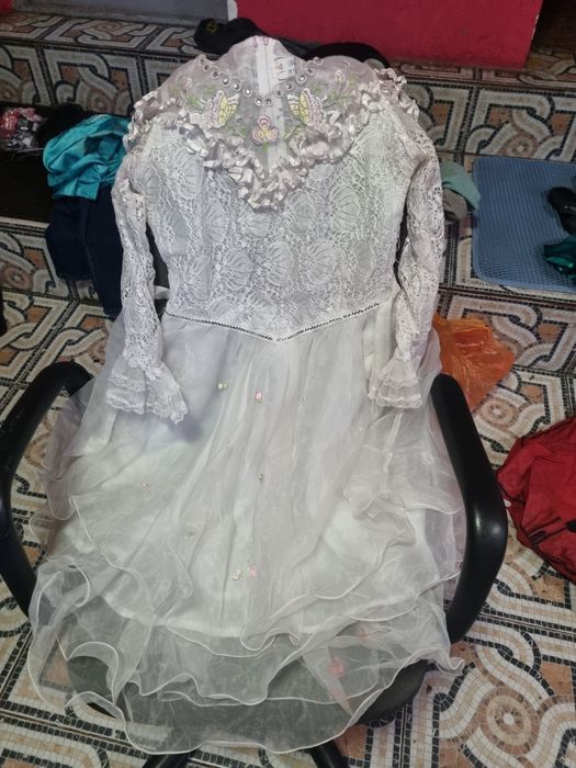 Платье для девочки новогоднее.