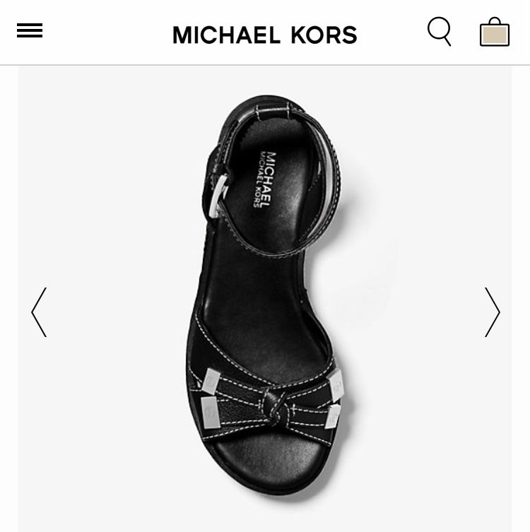 Sandale piele Michael Kors