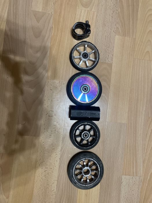 Трюковой самокат запчасти