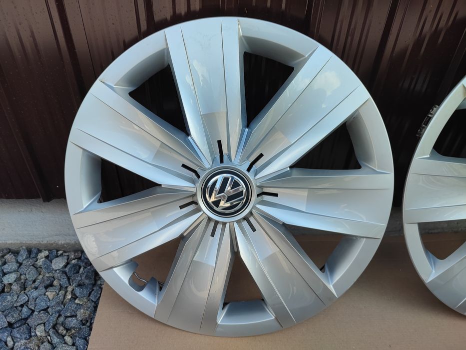 4x capace originale Vw R16 Golf 5 6 7 8 Touran T-Roc Beetle Passat Jet