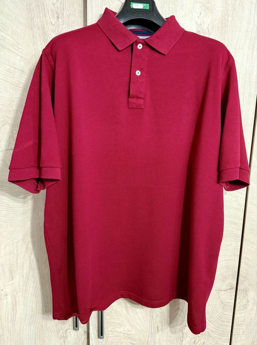 Tricou Polo roșu Franco Nero