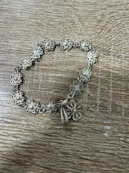 Сребърна гривна 925