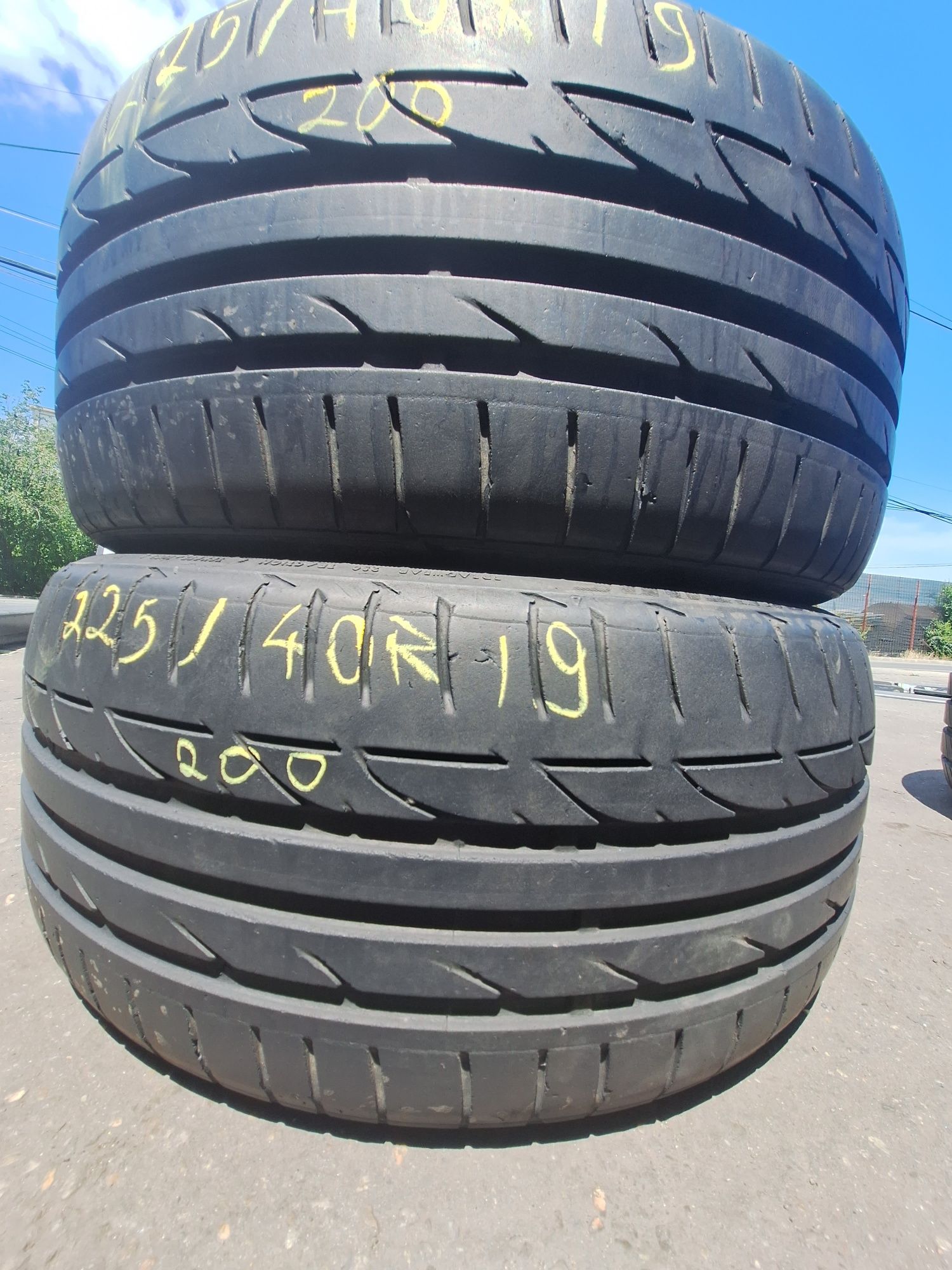 2 anvelope vara 225/40r19 Bridgestone rft runflat Montaj Gratuit
