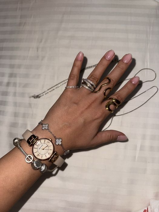 бесплатная доставка! серебро украшения часы браслеты цепочки кольца