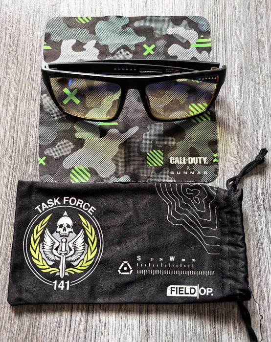 GUNNAR x Call of Duty Tactical Edition Amber Gunnar - очила + калъф