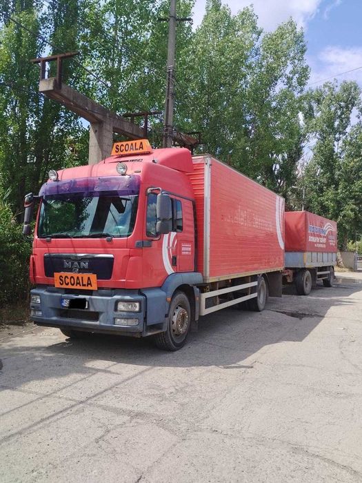 MAN TGM 18.330 agreat scoala de soferi