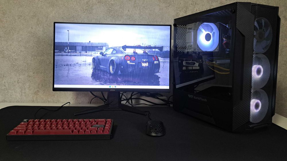 i3-13100F + GTX 1660 Ti Мощный игровой компьютер, ПК (Системный блок)