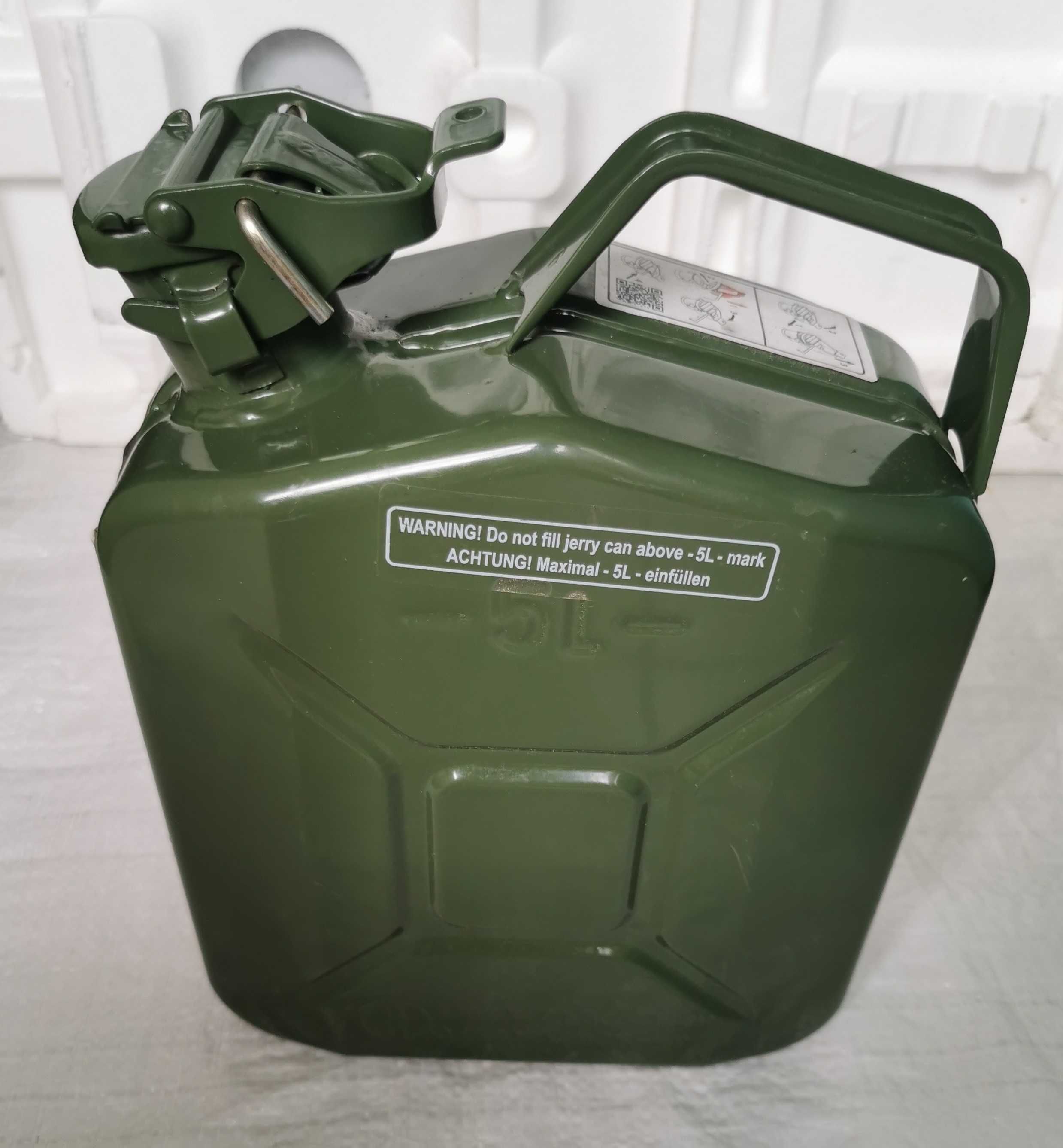2 Bidoane, canistre metal 20 litri