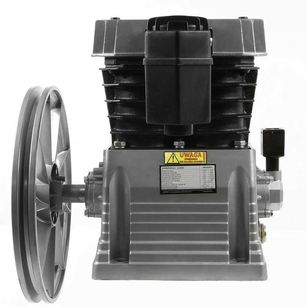 Cap compresor aer cu 2 cilindri pistoane pentru 4kW 600L min (M806863)