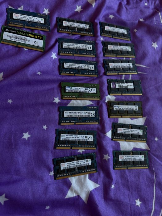Vand lot rami laptop ddr3 / ddr3l 4gb