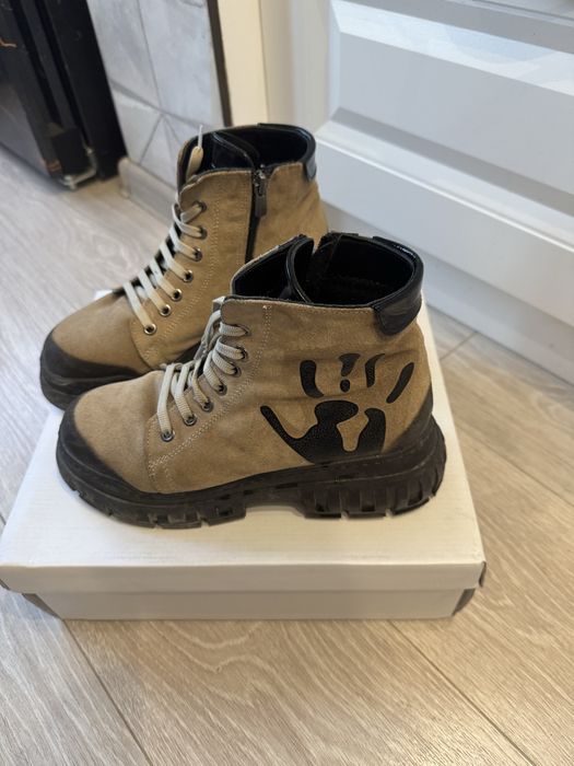 Дамски боти естествена кожа