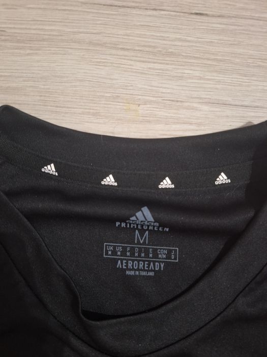 Черна тениска Адидас