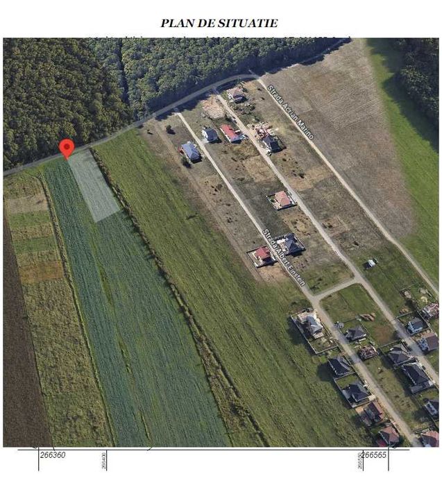 Vand teren in cartierul Grigorescu langa padure