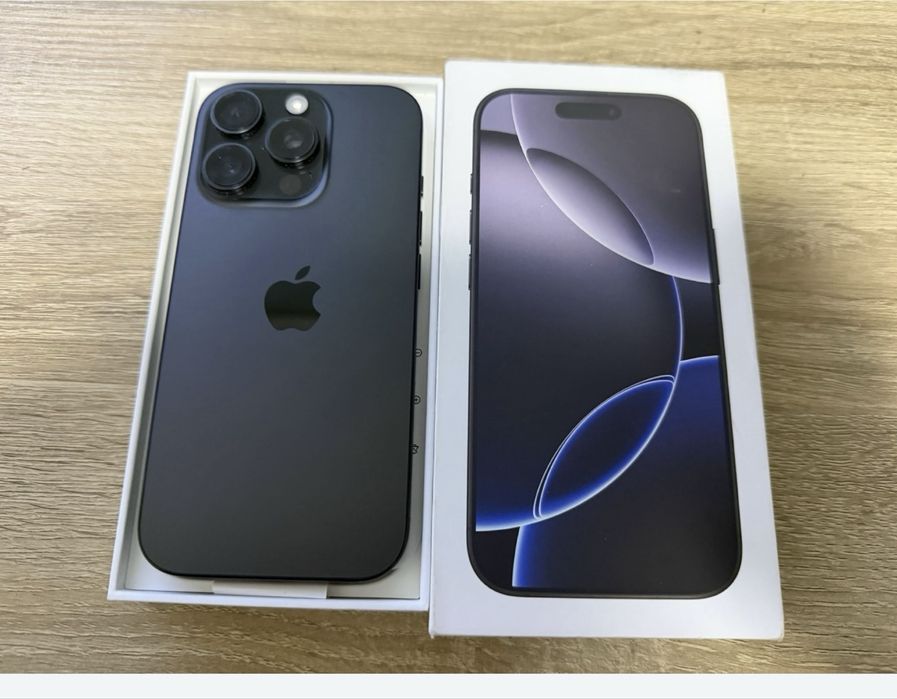 Vand/Schimb IPhone 16 Pro Black Impecabil Ca Nou Cu Samsung