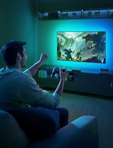 Ново Govee HDMI 2.1 Sync Box и RGB LED лента за 55-65" TV, 8K 60Hz