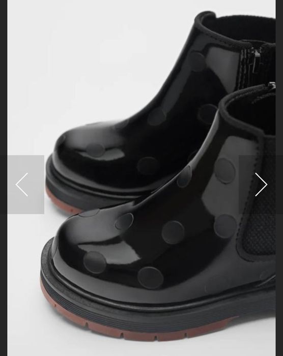 Ботинки ZARA для девочек.