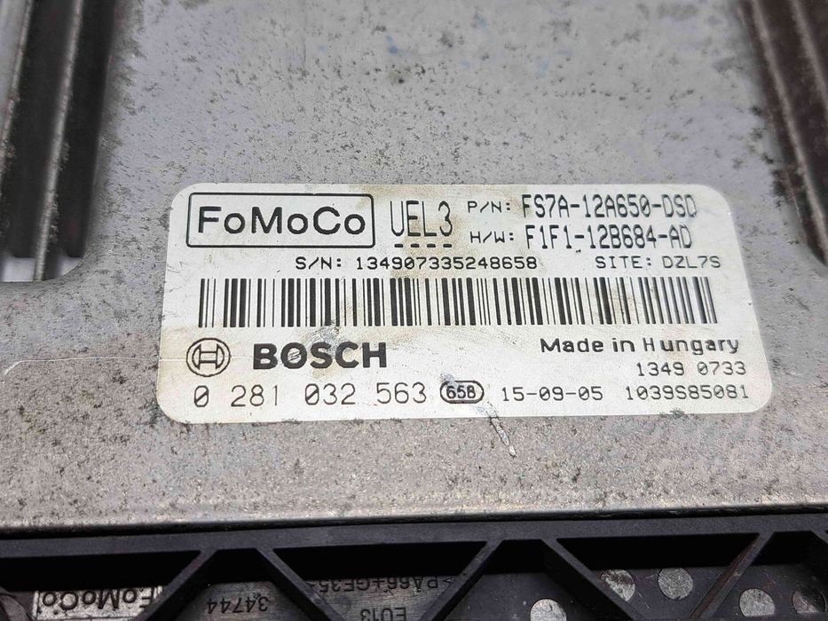 Calculator motor ECU  Ford Focus 3 [Fabr 2010-2018] F1F1-12B684-AD 1.5