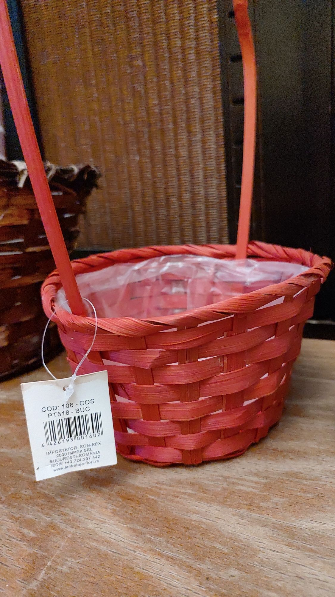 coșulețe împletite/ pentru ghiveci flori, cadouri