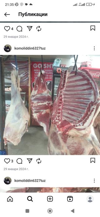 Qasop servis xzmatbolsa aloqadamza 145000 somdan kilosiga