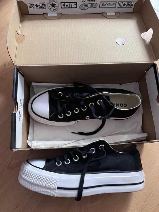 Черни кецове converse 37