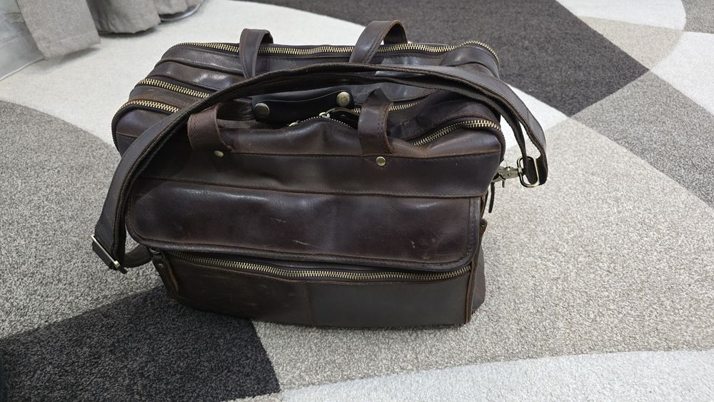 Продам кожаную сумку!