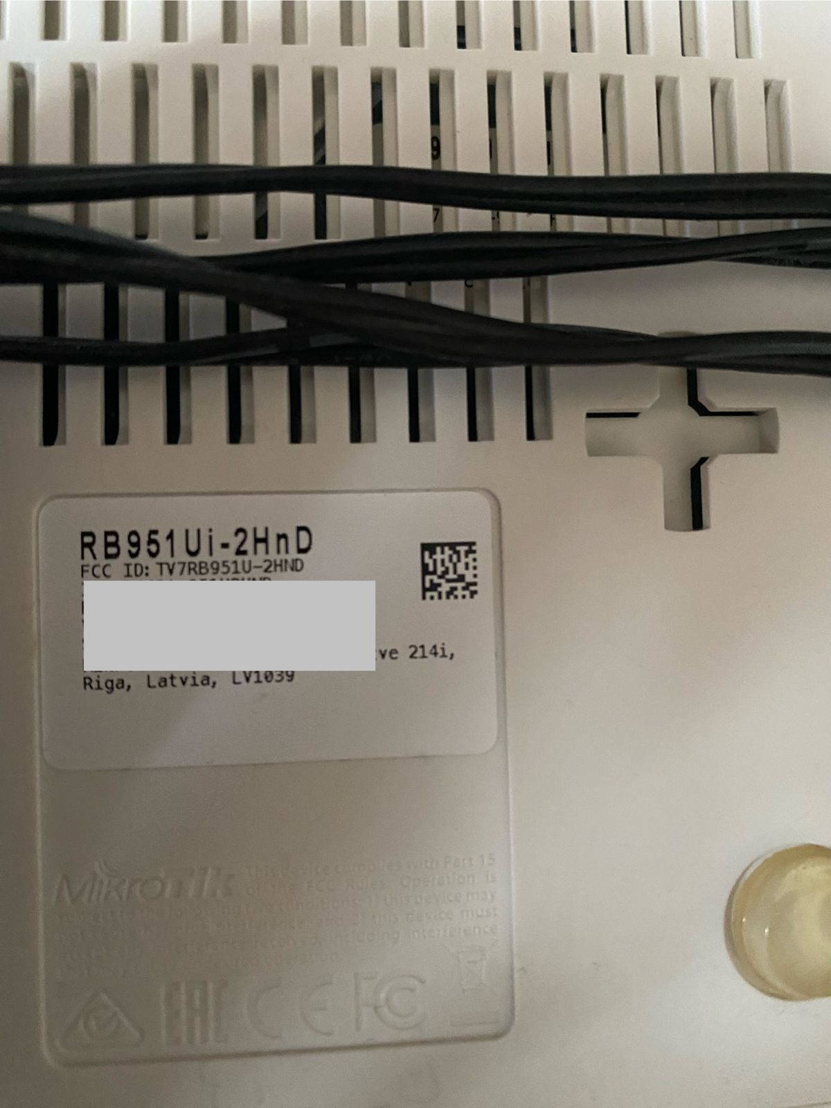 MikroTik RB951Ui-2HnD, маршрутизатор,  роутер