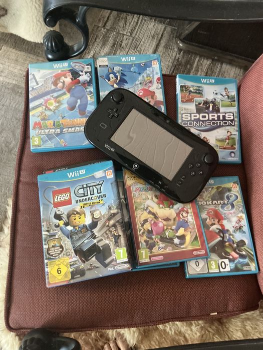 Wii U +  7 jocuri