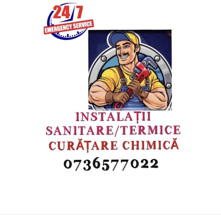 Curatare spalare chimica Instalator instalatii sanitare termice