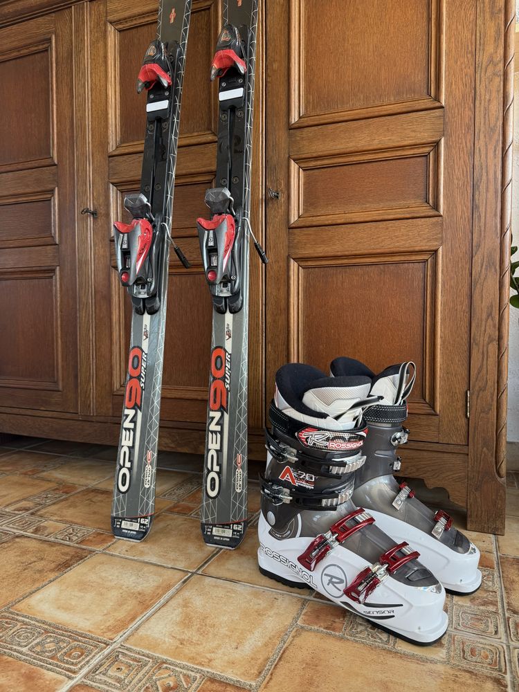 Ски 162 и ски обувки 26,5 ROSSIGNOL