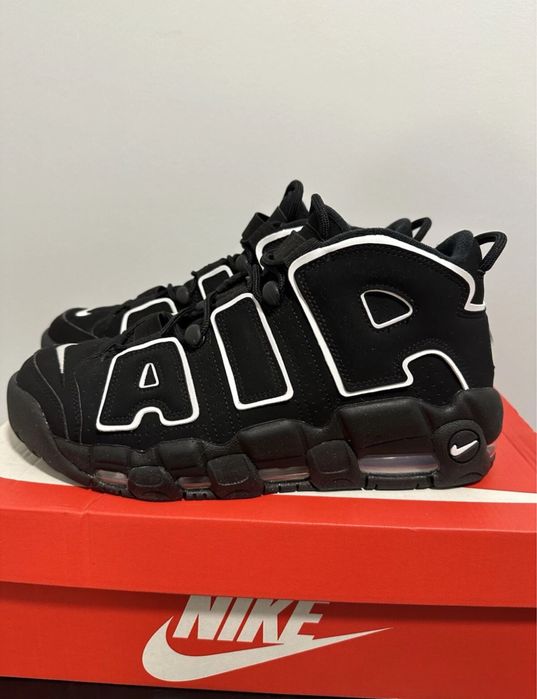 Nike Air Uptempo Black&White Sneakers - Black Friday