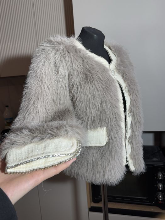 Элегантный Пушистый Кардиган