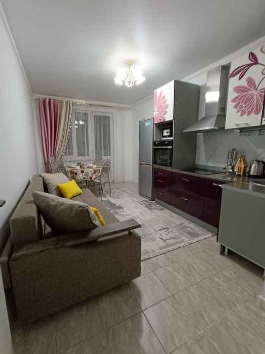 Однокомнатная квартира по суточно