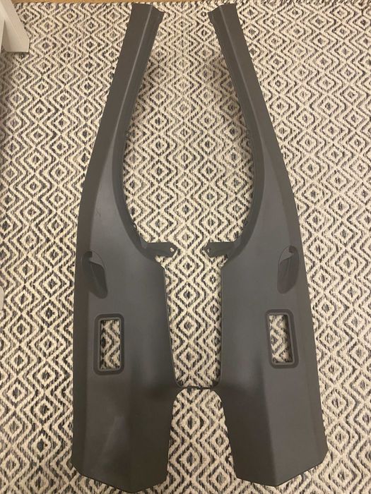 Panouri trim coloana D stanga si dreapta gri bazalt OE BMW X3 E83