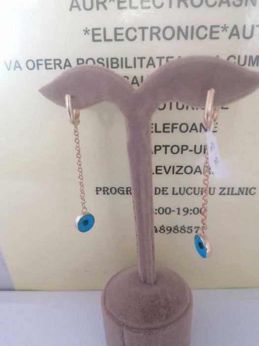 cercei aur 14k (m2) star amanet