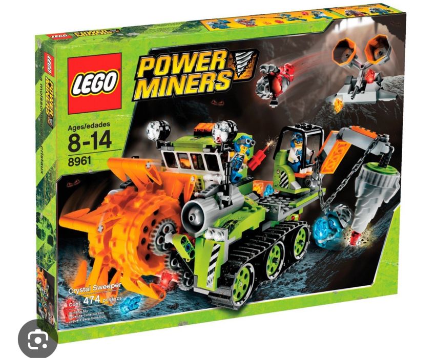 Lego Power Miners Crystal Sweeper 8961