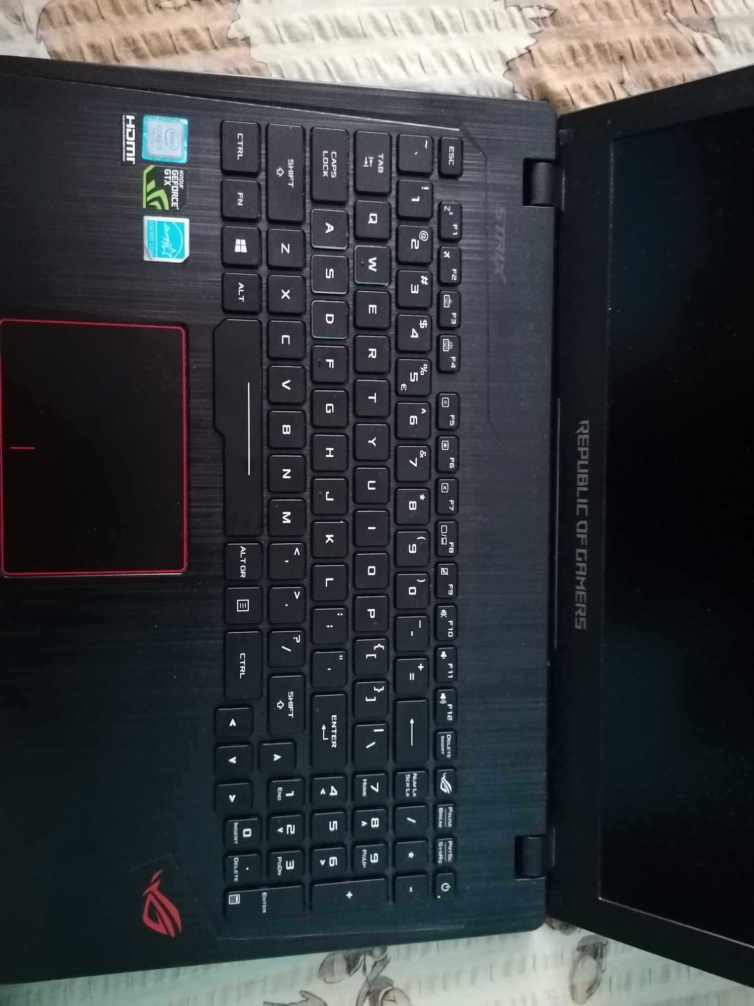 Laptop Gaming ASUS ROG GL553VE-FY022