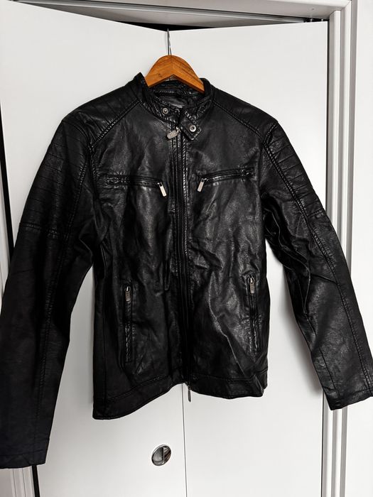 Geaca de piele primavara/toamna L