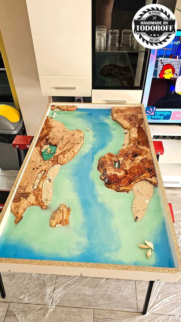 Уникална маса Морско спокойствие
