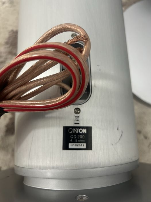 Canton sistem subwoofer + 4 sateliti + Amplificator Marantz SR-2400