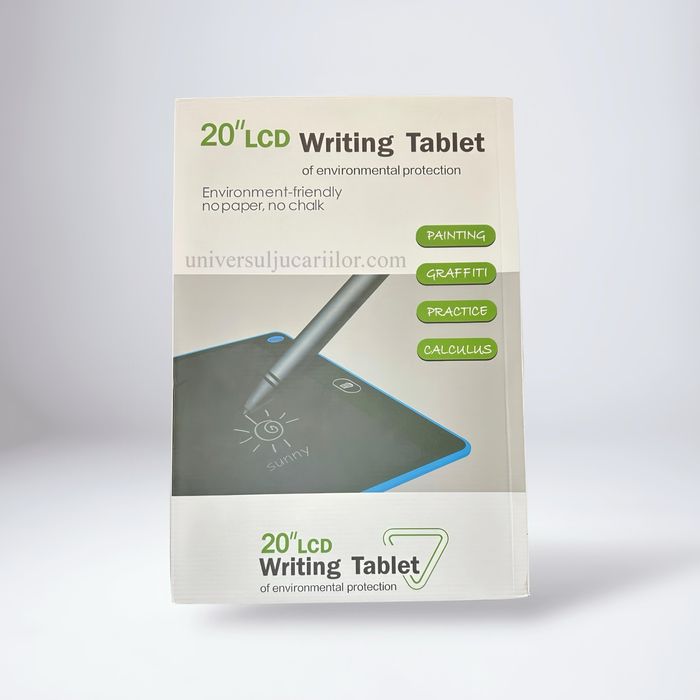 Tabletă de scris LCD pentru copii 20” – Joacă și învață creativ