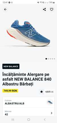 NEW BALANCE 840 Albastru marimi diverse Bărbați incaltaminte alergare