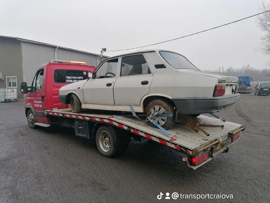 Asistență rutieră Tractări auto platformă  remat/itp/rar transport