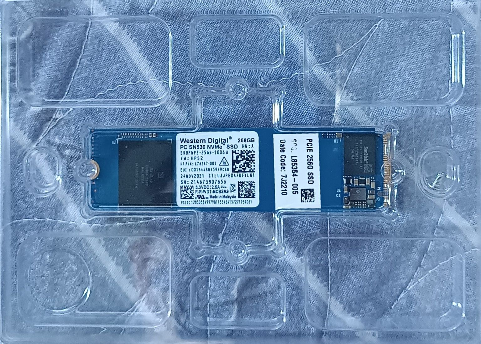 SSD wd pc SN530 NVMe