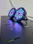 OFERTA set 2 Par leduri 36 x 3W RGB lumini disco dj formații