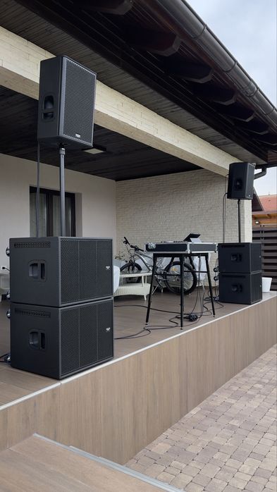 Sistem de sunet activ Audiofocus / Powersoft / B&C
