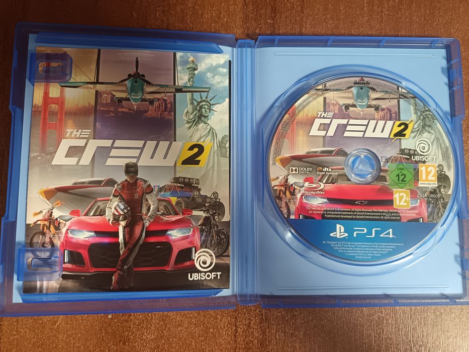 The crew 2 /диск на пс4, playstation 4