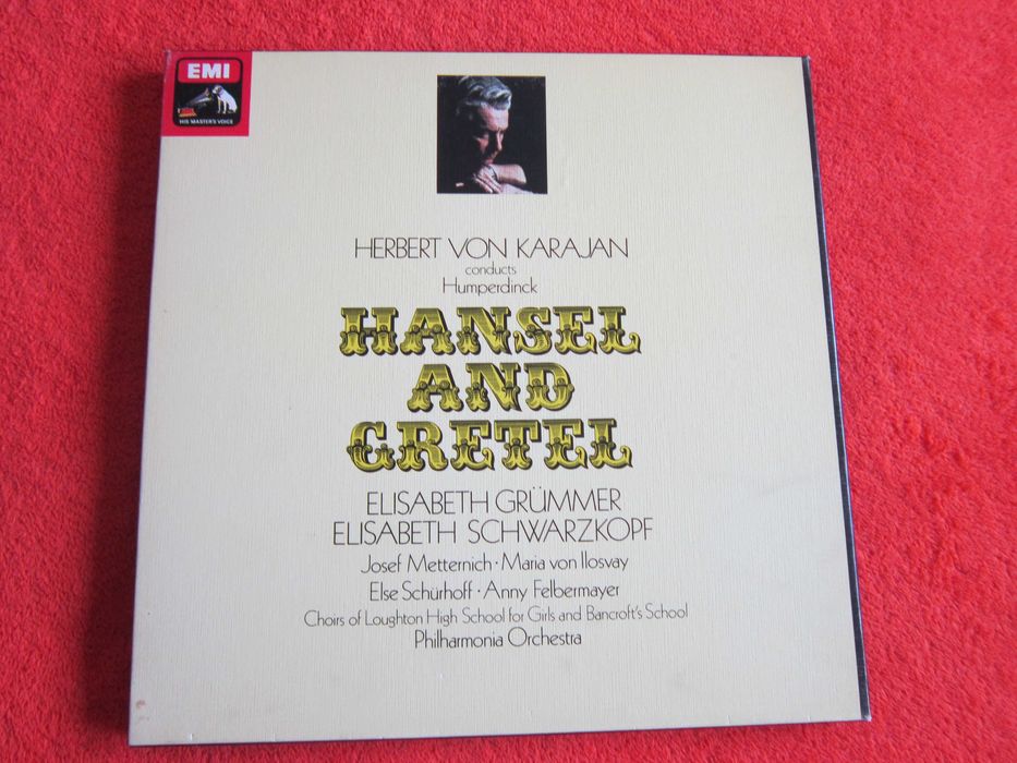 vinil rar Hansel And Gretel - Herbert Von Karajan vinil made in UK